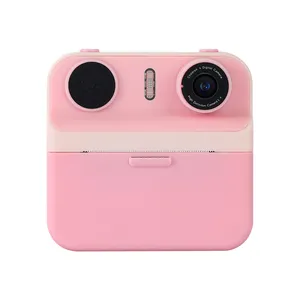 Leuke Digitale Thermische Printcamera Voor Kinderen Instant Foto Met Licht Instant Camera Voor Outdoor Kinderen Print