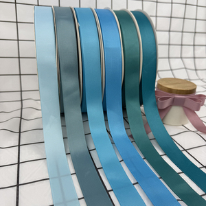 Lüks Grogre Kumaş Polyester Malzeme Çift Taraflı Kurdele Çevre Dostu Düğün, Doğum Günü, Parti Süslemeleri Hediye Paketleme - Product Image 3