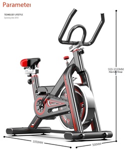 Bicicleta de Ejercicio Silenciosa para Interiores, Bicicleta de Fitness Vertical, Equipo Deportivo para Interiores, Capacidad de Carga Máxima de 150 kg para el Hogar - Product Image 3
