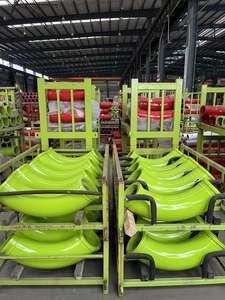 ท่อปั๊มคอนกรีตแบบโค้งสองชั้นสำหรับ Zoomlion Sany - ปรับแต่งสเปคและสีได้ - Product Image 4