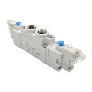 Mejor precio hecho en CHINA XY7220A 5/2 vías doble G1/4 1/8 Puerto 1MPa 12V 24VDC 1W válvulas de solenoide de aire neumáticas operadas por piloto - Product Image 3