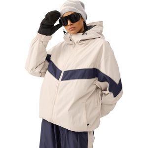Chaqueta de Snowboard Personalizada para Hombre y Mujer, Impermeable 20K, Transpirable 15K, Acolchada, con Bloques de Color, Unisex, para Adultos - Product Image 1
