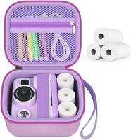 Étui de protection pour appareil photo pour enfants en EVA antichoc personnalisé en usine, sac de transport rigide pour voyage, boîte de rangement, pochette