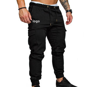 Pabrik Kustom Logo Pria Celana Baggy Celana Kualitas Tinggi Kasual Pria Slim Fit Celana Kargo Gym Celana Olahraga - Product Image 4