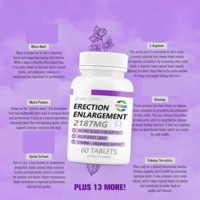 Capsules d'agrandissement pour hommes de marque privée capsules puissantes et supplément d'énergie dure capsules de racine de maca