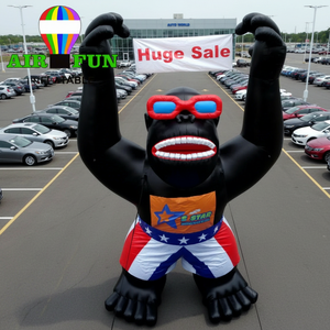 Ballons gonflables géants de gorille les plus vendus pour la publicité ou l'affichage - Product Image 1