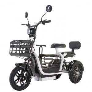 Vélo électrique à trois roues 500W en gros, tricycle électrique à pneus larges de 8 pouces avec une vitesse de 30 km/h, moto-tricycle - Product Image 6
