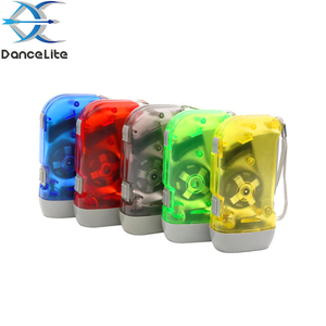 OEM Đèn Pin Tay Quay 3LED Đèn Pin Cầm Tay Ép Điện Gió Đèn Pin Cho Khẩn Cấp Máy Phát Điện - Product Image 6