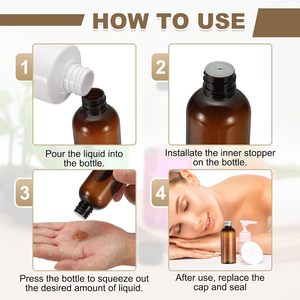 Botella de Plástico PET Personalizada para Cosméticos, Productos de Belleza y Baño con Tapa de Rosca - Product Image 5