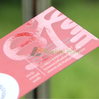 Carte de remerciement personnalisée en papier texturé de luxe avec logo en feuille d'aluminium, cartes de commande pour entreprise, impression de cartes de remerciement pour petites entreprises