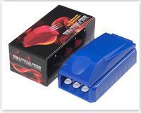 Machine à rouler et à remplir les cigarettes manuelle portable à deux tubes en plastique, vente en gros directe d'usine, logo personnalisé, produit très demandé