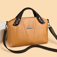 Tas Tangan Fashion Berkualitas Tinggi untuk Wanita Terbuat dari Bahan PU Tas Selempang Tunggal Tas Selempang yang Elegan