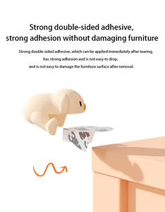 Protections d'angle en silicone anti-collision en forme de U pour les bords des tables - Design mignon - Product Image 4