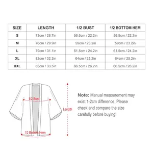 Cárdigan Estilo Kimono Personalizado para Hombre - Product Image 6