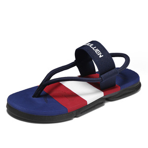 Pantuflas de Verano para Hombre, Deportivas, para Interiores y Exteriores, Ligeras, Transpirables, con Diseño de Masaje, Impermeables, de Goma EVA - Product Image 2
