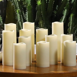 Không thấm nước <span class=keywords><strong>LED</strong></span> Candle Lights <span class=keywords><strong>Flameless</strong></span> trang trí ngoài trời trụ cột nến cho Nhà Bên ngày lễ năm mới bán buôn - Product Image 6