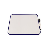 Classe magnétique effaçable à sec Lapboard tableau blanc lignes d'impression Mini enfants étudiants tableau blanc avec cadres en PVC