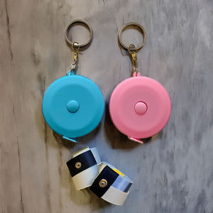 أدوات قياس مخصصة صغيرة قابلة للسحب بطول 1 متر و1.5 متر و2 متر، شريط قياس دائري مع شعار مخصص - Product Image 3