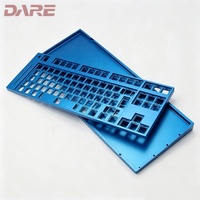 Factory Direct Precision Machining CNC Aluminium 6061 6063 Alloy Mechanical Keyboard with Anodizing Full Size Custom Keyboard