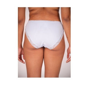 Braguitas de bikini de encaje de talle medio para mujer, suaves, elásticas, transpirables, sin costuras, ropa interior sexy, cómodas para uso diario. - Product Image 5