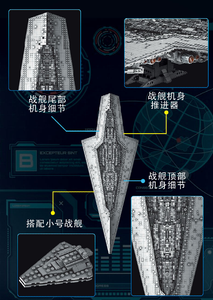 Mork offre spéciale Star Destroyer 6001 jouets en plastique Wars starwar blocs de construction ensemble de jouets pour les enfants - Product Image 3