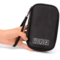 Vente en gros Sac organisateur électronique étanche Pochette de rangement pour accessoires numériques Gestion des câbles Transport universel de voyage