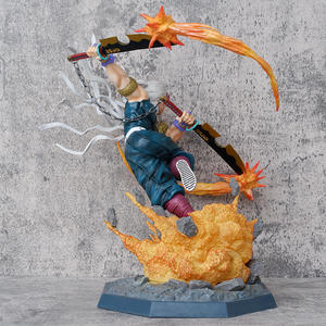 Figurine d'anime en PVC de 37 cm <span class=keywords><strong>Kimetsu</strong></span> <span class=keywords><strong>No</strong></span> <span class=keywords><strong>Yaiba</strong></span> Uzui Tengen avec lumière - Product Image 4