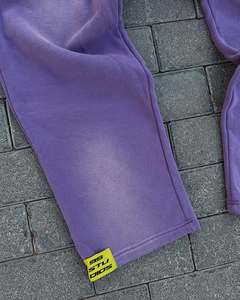 Ensemble de survêtement streetwear personnalisé pour l'automne, respirant, avec impression numérique, effet délavé à l'acide, comprenant un sweat à capuche et un pantalon de jogging - Product Image 4