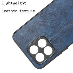 Nouvelle <span class=keywords><strong>coque</strong></span> de protection légère en cuir PU à motif vachette pour téléphone portable Huawei <span class=keywords><strong>Honor</strong></span> X8 5G/X6 5G/Play <span class=keywords><strong>6C</strong></span> - Product Image 5