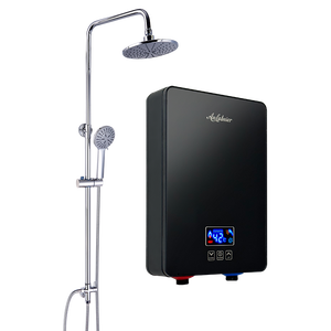 Calentador de Agua Eléctrico sin Tanque 220V 6kW, Control Inteligente por Aplicación, Ligero, Montaje en Pared, Calentamiento Rápido para Clima Frío - Product Image 1