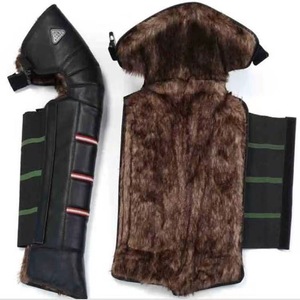 Winter <b>Leg</b> <b>Warmers</b> For Motorcycle Riding With Faux Fur Lining Standard Size Adult Unisex Protective Gear - Product Image 1