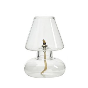 <span class=keywords><strong>Lampada</strong></span> <span class=keywords><strong>a</strong></span> Olio in <span class=keywords><strong>Vetro</strong></span> Fatta <span class=keywords><strong>a</strong></span> Mano Stile Nordico con Coperchio Antivento, Portacandele di Alta Qualità <span class=keywords><strong>per</strong></span> Arredamento Casa - Product Image 1