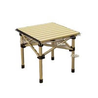 Table longue pliante portable pour barbecue de style stand, mobilier d'extérieur, équipement de pique-nique et de camping, en aluminium léger à quatre pieds
