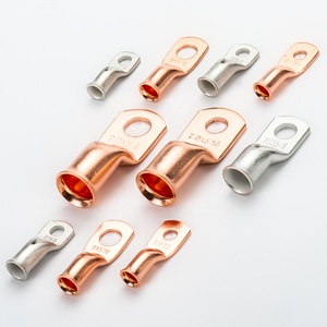 Terminales de Batería AWG y Anillo de 3/8 con Conectores Eléctricos Ojales de Cobre <span class=keywords><strong>para</strong></span> Extremos de Cable de Batería de Vehículo - Product Image 6