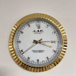 Hot bán 14 inch Top Grade tường đồng hồ Đồng hồ sang trọng ODM/OEM sáng thạch anh vai trò đồng hồ với ngày hiển thị bán buôn từ Rolax - Product Image 6