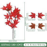 Feuilles d'automne artificielles, feuilles artificielles colorées, lot de feuilles pour Halloween, Thanksgiving, fête, jardin, table, décoration de la maison