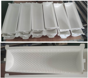 Convoyeur à vis sans fin de type Z de qualité alimentaire, élévateur vertical, machine d'emballage, vitesse réglable en PU/PVC/PP pour les macaronis - Product Image 5