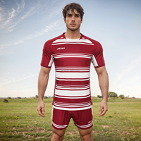 Akilex kualitas terbaik kustomisasi pakaian rugbi grosir Jersey seragam grosir peralatan rugbi kustom Jersey Vintage