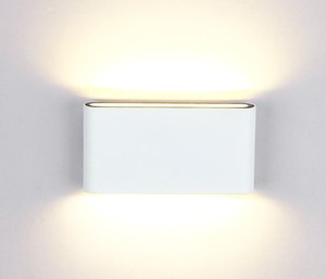 Lámpara Led de pared moderna <span class=keywords><strong>para</strong></span> <span class=keywords><strong>exteriores</strong></span>, Mural <span class=keywords><strong>para</strong></span> porche, jardín, candelabro de pared de arriba y abajo, blanco y negro - Product Image 3