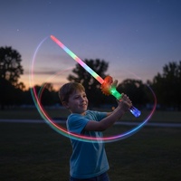 Nouveau bâton lumineux LED dinosaure de haute qualité avec son et paillettes pour enfants, jouet de fête électronique lumineux à LED ; Vente chaude