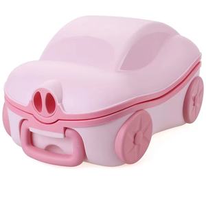 Tiroir en plastique moderne pour chiots siège de pot nouvelle chaise pliable en forme de dessin animé filles garçons portable pour l'entraînement des nourrissons toilette salle de bain - Product Image 1