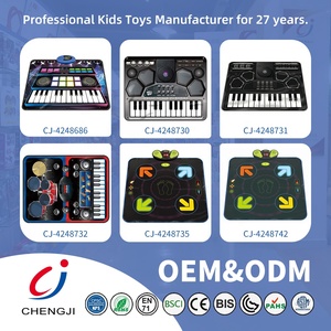 Chengji - Juguete Musical Educativo Temprano para Bebés, Simulación <span class=keywords><strong>de</strong></span> Aprendizaje, Multifuncional, <span class=keywords><strong>Piano</strong></span> Eléctrico, Alfombra <span class=keywords><strong>de</strong></span> Teclado, Juguete Suave <span class=keywords><strong>de</strong></span> Plástico - Product Image 6