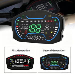 Tableau de bord LCD pour moto sud-américaine, très demandé, compatible Ducati, compteur de vitesse multifonctionnel avec jauge de carburant, universel - Product Image 3