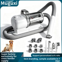 Outil de toilettage électrique multifonctionnel transfrontalier en ABS pour animaux de compagnie – Aspirateur et tondeuse à poils combinés pour chiens et chats de qualité supérieure