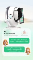 Analyseur de peau du visage à livraison rapide, analyseur de peau 3D, scanner facial, machine d'analyse de la peau