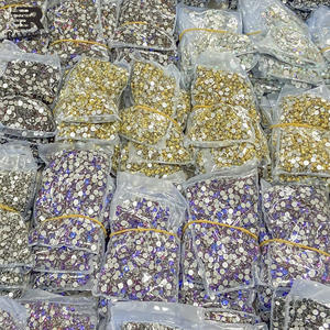 Strass Non Thermocollants SS3-SS50, Cristaux Brillants à Dos Plat <span class=keywords><strong>pour</strong></span> Nail Art, Artisanat et Créations DIY - Product Image 1
