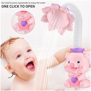 Jouet <span class=keywords><strong>de</strong></span> <span class=keywords><strong>bain</strong></span> électrique pulvérisateur d'eau, tête <span class=keywords><strong>de</strong></span> douche cochon mignon, jouet <span class=keywords><strong>de</strong></span> pulvérisation d'eau pour baignoire, pour les <span class=keywords><strong>jeux</strong></span> <span class=keywords><strong>de</strong></span> <span class=keywords><strong>bain</strong></span> des tout-petits - Product Image 3