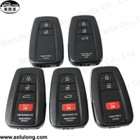 Coque de clé de voiture intelligente à 3 boutons, remplacement de coque de clé de véhicule pour Toyota