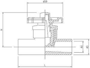 Válvula de Control de Aire Proporcional Tipo S de Ajuste Fino Kansaikako Japón, Modelo P40-003, Tamaño de Puerto 13A, Baja Presión para Soplador de Aire - Product Image 2