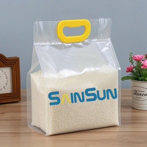 Bolsa de Arroz Laminada con Acabado Mate |   Envases de Plástico Impresos Personalizados de Tacto Suave, 2.5 kg, 5 kg, 10 kg - Product Image 5